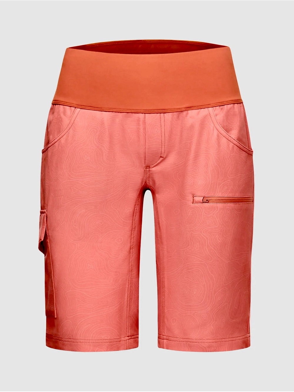 Shredly Women's Limitless 11" Stretch Waistband High-Rise Bike Short Adventure